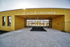 Hlavní vstup do nového pavilonu