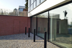 Detail jižní fasády