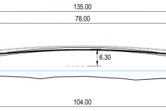 Elegantní konstrukce pro novou lávku
