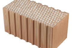 Zdivo HELUZ FAMILY 2in1 splňuje doporučené hodnoty pro pasivní domy již od šířky 440 mm bez potřeby dodatečného zateplení