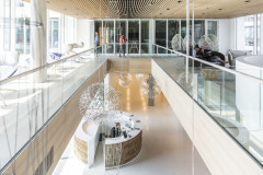 Převýšený prostor vstupního lobby