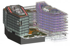 Model budovy v systému BIM