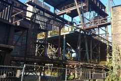 Ocelová konstrukce údržby zavážecího stroje