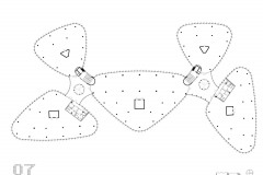 Půdorys sedmého podlaží