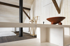 V části podkroví vznikla ložnice pro hosty