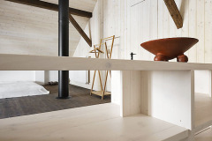 V části podkroví vznikla ložnice pro hosty