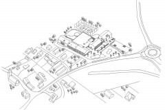 Situace – axonometrie