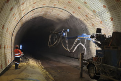 Aplikace stříkaného betonu