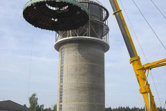 Demontáž původní nádrže