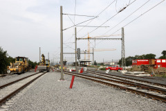 Nové koleje na Zahradním městě