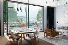 HS portál ve variantě SLIM se zvětšenou plochou zasklení