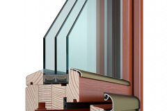 Dřevěné okno VEKRA Natura 94