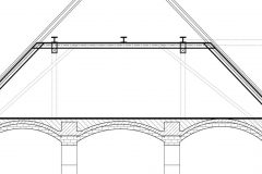 Řez novým prostorem půdy