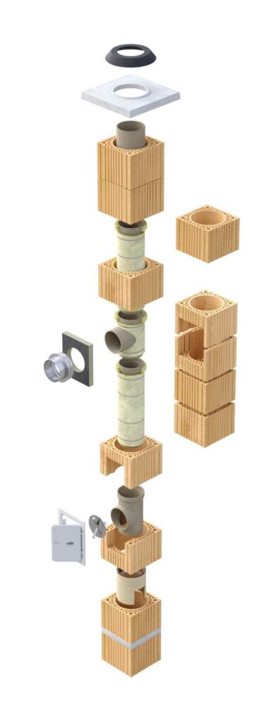 Chytrý komín HELUZ SMART