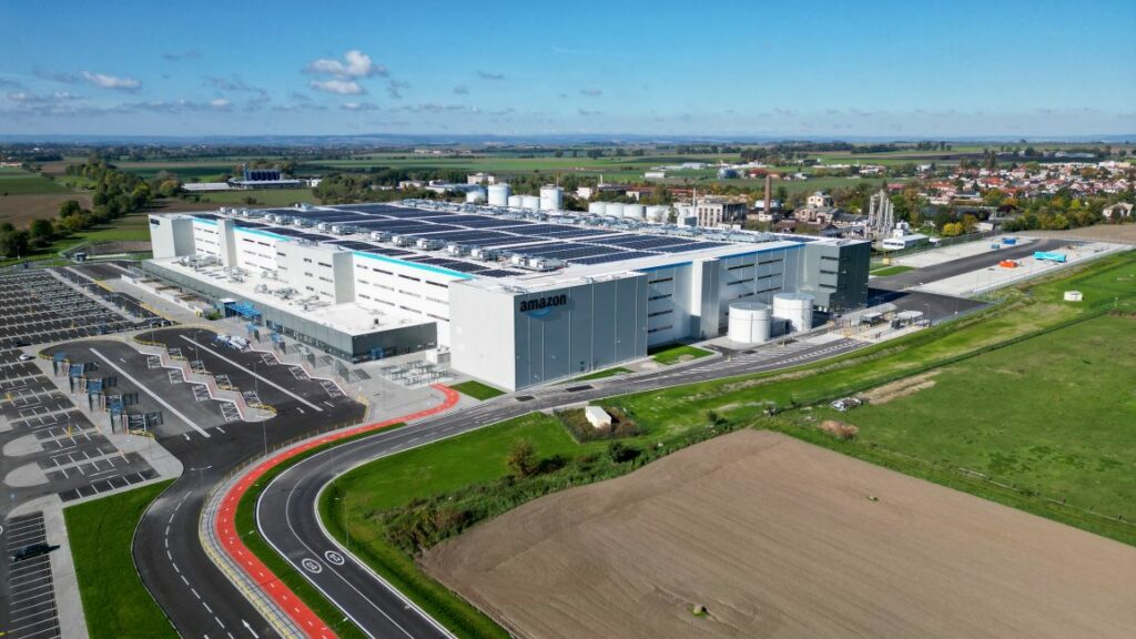 Panattoni Park Kojetín – robotické distribuční centrum Amazon